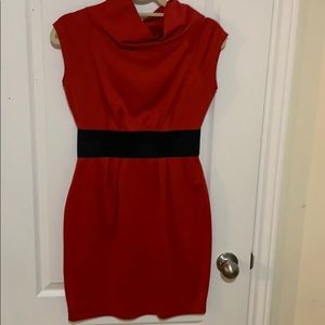 Red HipHugger Dress